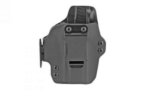 BlackPoint Tactical Dual Point AIWB Holster, Appendix Inside the Waist Band, Fits Sig P320 X-Compact, Includes 1.75 OWB Loops to Convert to Low Profile OWB, Black Finish 118290