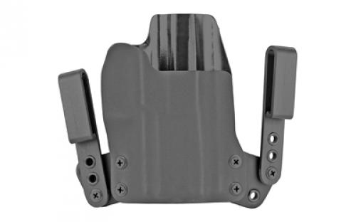 BlackPoint Tactical Mini Wing IWB Holster, Fits Sig P320 X-Carry, Right Hand, Black Kydex, 15 Degree Cant 118692