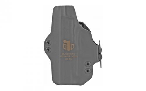 BlackPoint Tactical Dual Point AIWB Holster, Appendix Inside the Waist Band, Fits Sig P365XL, Includes 1.75 OWB Loops to Convert to Low Profile OWB, Black Finish 120495