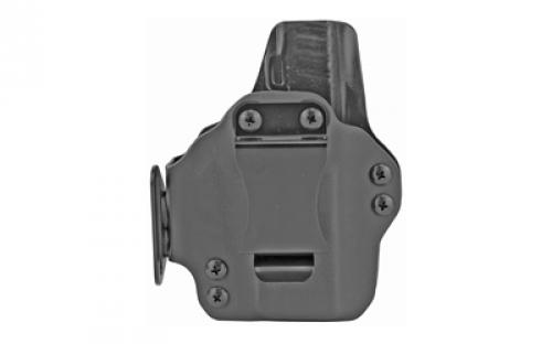 BlackPoint Tactical Dual Point AIWB Holster, Appendix Inside the Waist Band, Fits Springfield Hellcat, Includes 1.75" OWB Loops to Convert to Low Profile OWB, Black Finish 122231