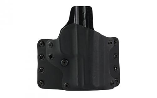 BlackPoint Tactical Leather Wing OWB, Outside Waistband Holster, Fits Sig P322, Right Hand, Leather & Kydex Construction, Black 151989