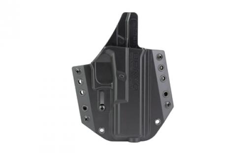 Bravo Concealment BCA, OWB Concealment Holster, 1.5 Belt Loops, Fits Glock 17/31/32/47, Right Hand, Black, Polymer, Does not fit Glock Gen 5 40SW BC10-1002