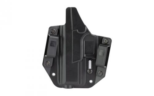 Bravo Concealment BCA, OWB Concealment Holster, 1.5" Belt Loops, Fits CZ P-10C, Right Hand, Black, Polymer BC10-1024