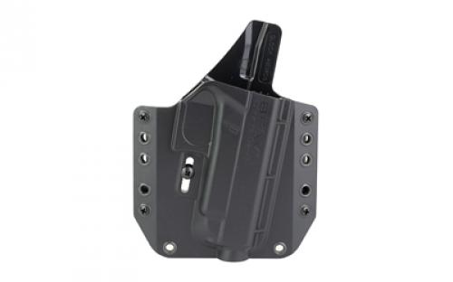 Bravo Concealment BCA, OWB Concealment Holster, 1.5 Belt Loops, For Glock 48/48 MOS, Right Hand, Black, Polymer BC10-1029
