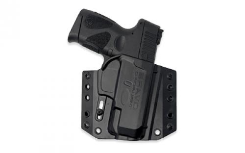 Bravo Concealment BCA 3.0, OWB Concealment Holster, 1.5 Belt Loops, Fits Taurus G2c, Right Hand, Polymer Construction, Black BC10-1030