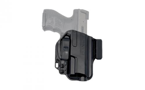 Bravo Concealment Torsion, IWB Concealment Holster, Waistband Clips, Fits HK VP9SK, Right Hand, Black, Polymer BC20-1009