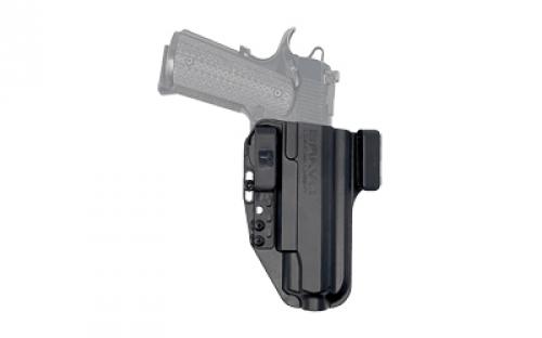 Bravo Concealment Torsion, IWB Concealment Holster, Waistband Clips, Fits 1911 4.25-5 Rail/No Rail, Right Hand, Black, Polymer, Does not fit Colt Rail Gun, Taurus PT 1911 BC20-1023