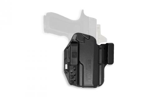 Bravo Concealment Torsion, Inside Waistband Concealment Holster, Waistband Clips, Fits Sig P320 9/40, X-Compact/Carry, Matte Finish, Black, Polymer Construction, Right Hand BC20-1032