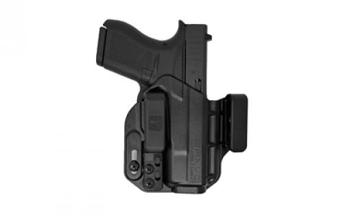 Bravo Concealment Torsion, IWB Concealment Holster, Waistband Clips, For Glock 42, Right Hand, Black, Polymer BC20-1033