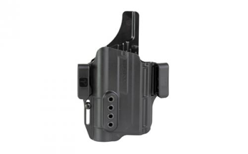 Bravo Concealment Torsion Light Bearing, IWB Concealment Holster, Waistband Clips, S&W M&P 2.0 9/40 Full Size w/Streamlight TLR-1, Right Hand, Black, Polymer BC40-1007
