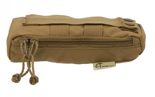 Cole-TAC Bottom Pouch, 3.5x7.75x1.5, 1000 Denier Nylon Construction, Coyote Brown BP3202