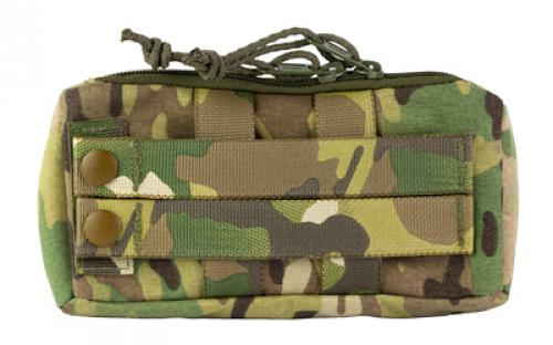 Cole-TAC Bottom Pouch, 3.5"x7.75"x1.5", 1000 Denier Nylon Construction, Multicam BP3203