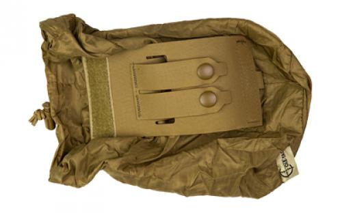 Cole-TAC Compact Dump Pouch, Fits 8 AR Magazines, 70D Nylon, Coyote Brown CDP102