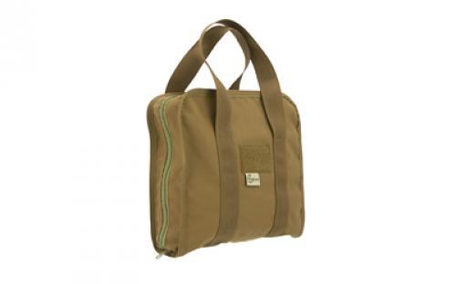 Cole-TAC Suppressor Bag, Fits Up to 8 Suppressors, 1000 Denier Nylon Construction, Coyote Brown SB1002