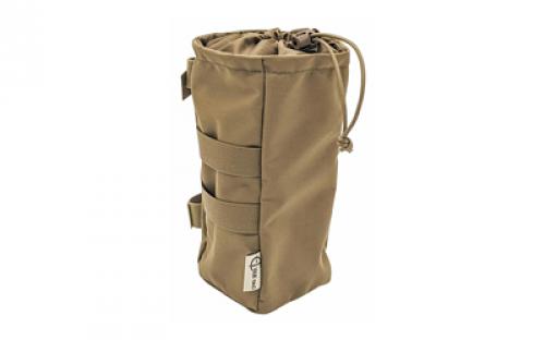 Cole-TAC Tripod Water Bottle Holder, 4x4x9, 1000 Denier Nylon, Coyote Brown TW1002