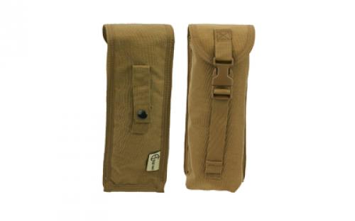 Cole-TAC Vulcan, Long, Fits Supressors with a Maximum Size of 9x1.625, 1000 Denier Nylon, Coyote Brown VP102