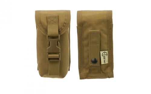 Cole-TAC Vulcan, Short, Fits Supressors with a Maximum Size of 6.5x1.625, 1000 Denier Nylon, Coyote Brown VP202