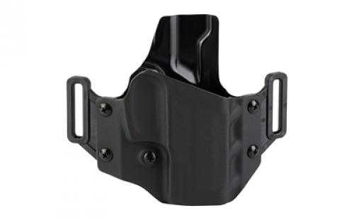 Crucial Concealment Covert OWB, Outside Waistband Holster, Right Hand, Kydex, Black, Fits Taurus G3C/G2C 1007