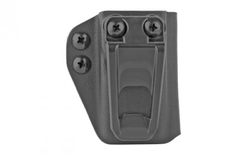 Crucial Concealment Covert Mag, Inside Waistband Mag Pouch, Ambidextrous, Kydex, Black, Fits Springfield Hellcat/Sig Sauer P365 Magazines 1039