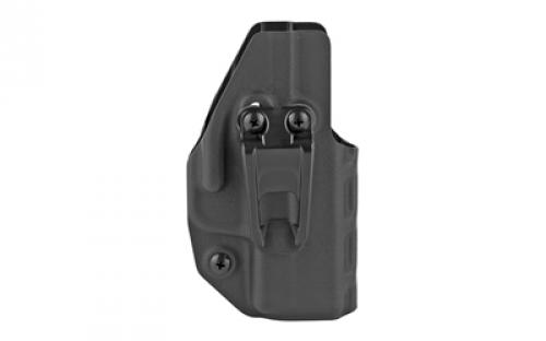 Crucial Concealment Covert IWB, Inside Waistband Holster, Ambidextrous, Kydex, Black, Fits Springfield Hellcat 1112
