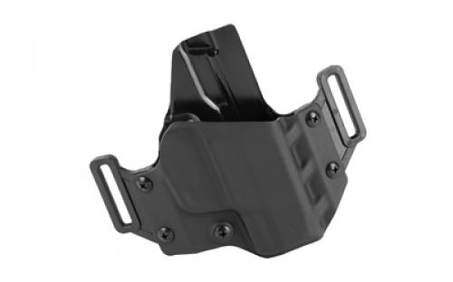 Crucial Concealment Covert OWB, Ambidextrous, Kydex, Black, Fits Ruger Max-9 1204