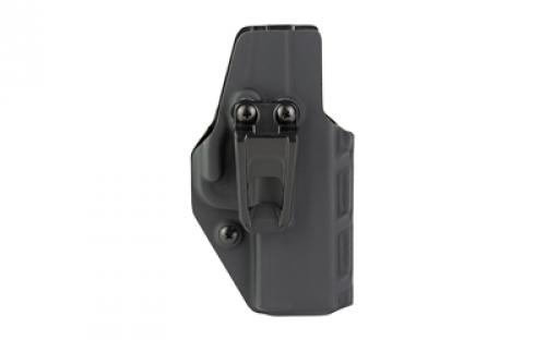 Crucial Concealment Covert IWB, Inside Waistband Holster, Ambidextrous, Kydex, Fits Springfield Armory Hellcat Pro, Matte Finish, Black 1236