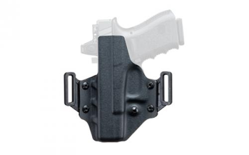 Crucial Concealment Covert OWB, Outside Waistband Holster, Right Hand, Fits FN 509/545/510, Kydex, Black 1311