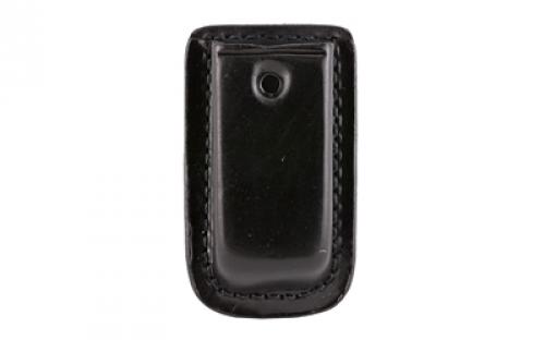 Don Hume Clip-On Magazine Pouch, Fits Glock 43 Magazines, Black Leather D739103