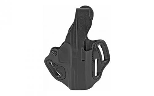 DeSantis Gunhide Thumb Break Scabbard Belt Holster, Fits Walther PDP 4 or 4.5 With or Without RDS, Right Hand, Black 001BA1UZ0