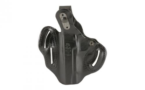 DeSantis Gunhide Thumb Break Scabbard Belt Holster, Fits Standard 4-4.5" 1911 Models, Right Hand, Black 001BA20Z0