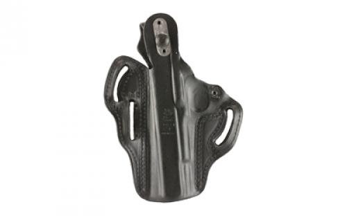 DeSantis Gunhide Thumb Break Scabbard Belt Holster, Fits Standard 5" 1911 Models, Right Hand, Black 001BA21Z0