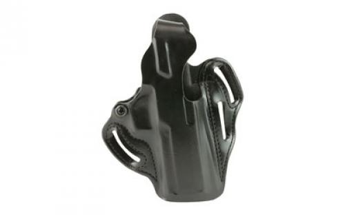 DeSantis Gunhide 001 Thumb Break Scabbard, Belt Holster, Right Hand, Black, Sig P320/P250, Leather 001BA7HZ0