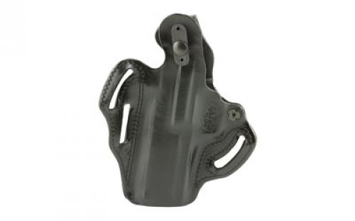 DeSantis Gunhide 001 Thumb Break Scabbard, Belt Holster, Right Hand, Black, Sig P320/P250, Leather 001BA7HZ0