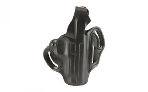 DeSantis Gunhide Thumb Break Scabbard Belt Holster, Fits Sig P220R/P226R, Right Hand, Black Leather 001BA90Z0