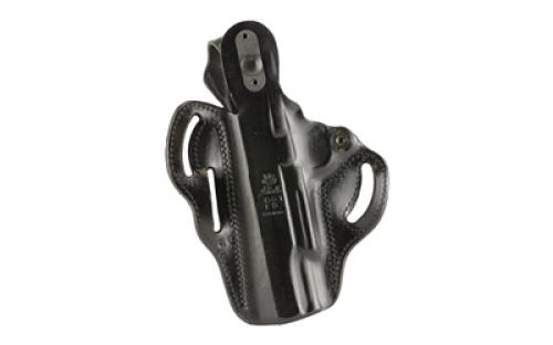 DeSantis Gunhide Thumb Break Scabbard Belt Holster, Fits 1911 with Rail and 5" Barrel, Right Hand, Black 001BAF9Z0