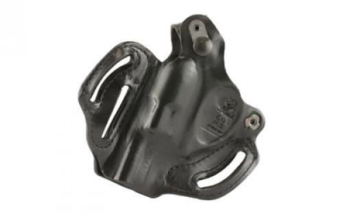 DeSantis Gunhide Thumb Break Scabbard Belt Holster, Fits 1 7/8" Ruger LCR, LCRX, Right Hand, Black 001BAN3Z0