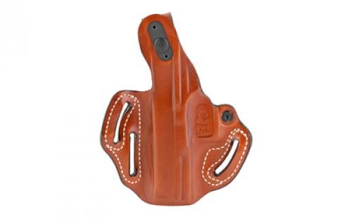 DeSantis Gunhide Thumb Break Scabbard Belt Holster, Fits Walther PDP 4" or 4.5" With or Without RDS, Right Hand, Tan 001TA1UZ0