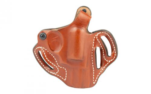 DeSantis Gunhide 001, Thumb Break Scabbard, Belt Holster, Fits COLT DETECTIVE SPECIAL 2, Right Hand, Tan Leather 001TA22Z0
