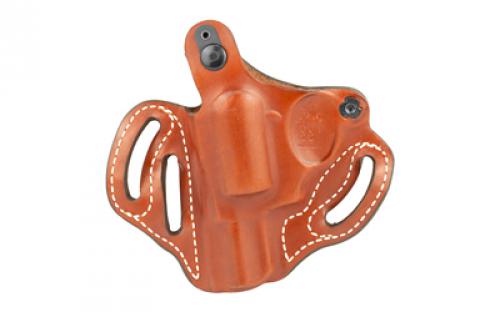 DeSantis Gunhide 001, Thumb Break Scabbard, Belt Holster, Fits COLT DETECTIVE SPECIAL 2, Right Hand, Tan Leather 001TA22Z0