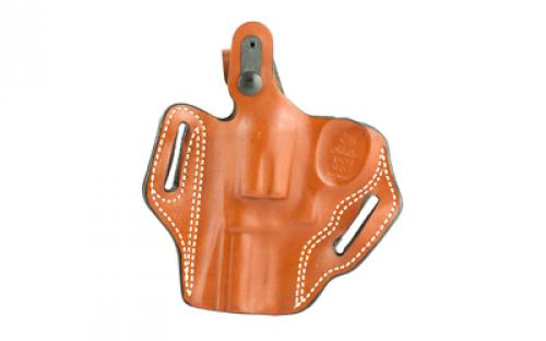 DeSantis Gunhide 001, Thumb Break Scabbard, Belt Holster, 2 Belt Slots, No Tension Screw, Fits 3" S&W N Frame 24, 624, 629, Right Hand, Tan Leather 001TA43Z0