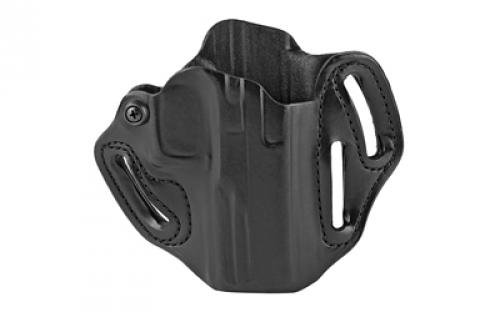 DeSantis Gunhide Speed Scabbard Belt Holster, Fits Walther PDP 4 or 4.5 With or Without RDS, Right Hand, Black 002BA1UZ0