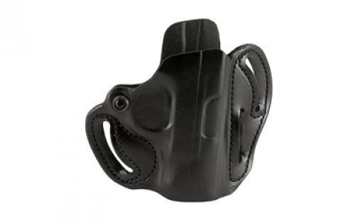 DeSantis Gunhide Speed Scabbard Belt Holster, Fits M&P45 Shield, Right Hand, Black Leather 002BA5EZ0