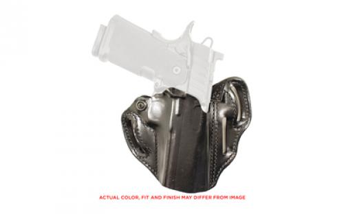DeSantis Gunhide Speed Scabbard, Belt Holster, Fits Springfield Prodigy 5, Leather, Right Hand, Black 002BA8WZ0