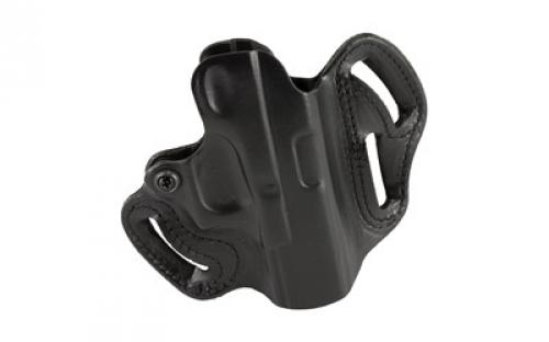 DeSantis Gunhide Speed Scabbard Belt Holster, Fits Glock 19/19x/23/36/45, Right Hand, Black Leather 002BAB6Z0
