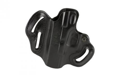 DeSantis Gunhide Speed Scabbard Belt Holster, Fits Glock 19/19x/23/36/45, Right Hand, Black Leather 002BAB6Z0