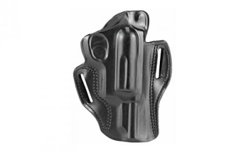 DeSantis Gunhide Speed Scabbard Belt Holster, Fits Taurus Judge 3 Barrel, Right Hand, Black Leather 002BAP5Z0