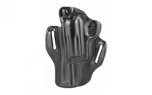 DeSantis Gunhide Speed Scabbard Belt Holster, Fits Taurus Judge 3" Barrel, Right Hand, Black Leather 002BAP5Z0
