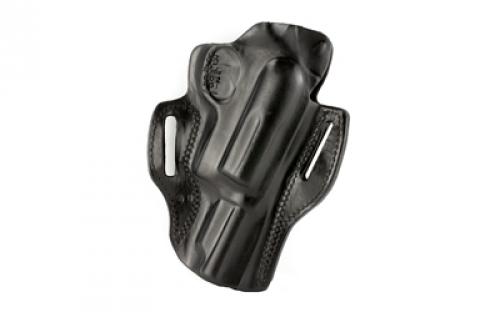 DeSantis Gunhide Speed Scabbard Belt Holster, Fits Taurus Judge 2 1/2" & 3" 3", Left Hand, Black Leather 002BBP5Z0