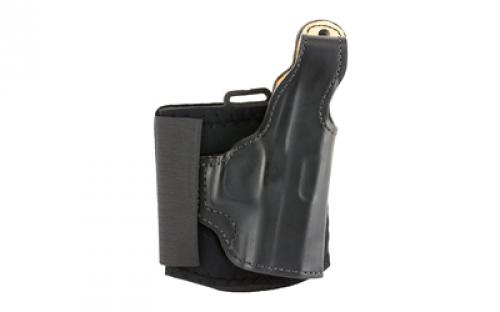 DeSantis Gunhide Die Hard Ankle Holster, Fits Sig P365, Right Hand, Black Leather 014PC8JZ0