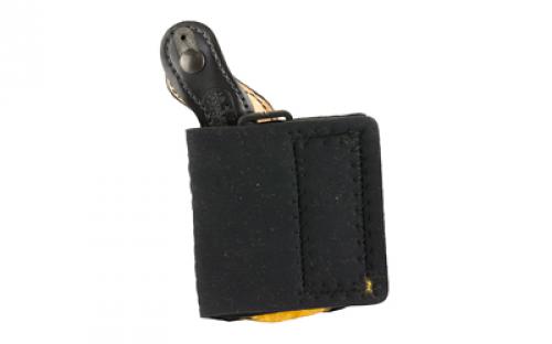 DeSantis Gunhide Die Hard Ankle Holster, Fits Glock 26/27, Right Hand, Black Leather 014PCE1Z0
